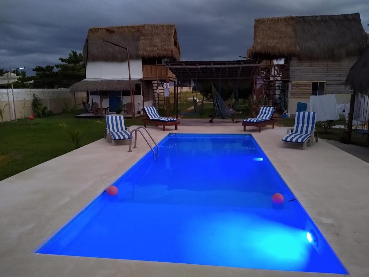 Camping Y Cabanas Chelem Kültér fotó